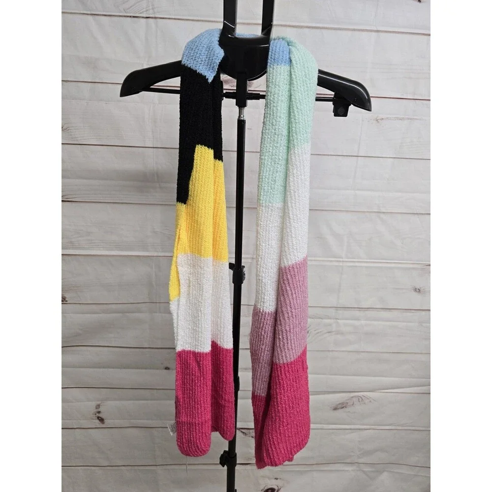 INC Color Block Bright Multicolor One Size 76